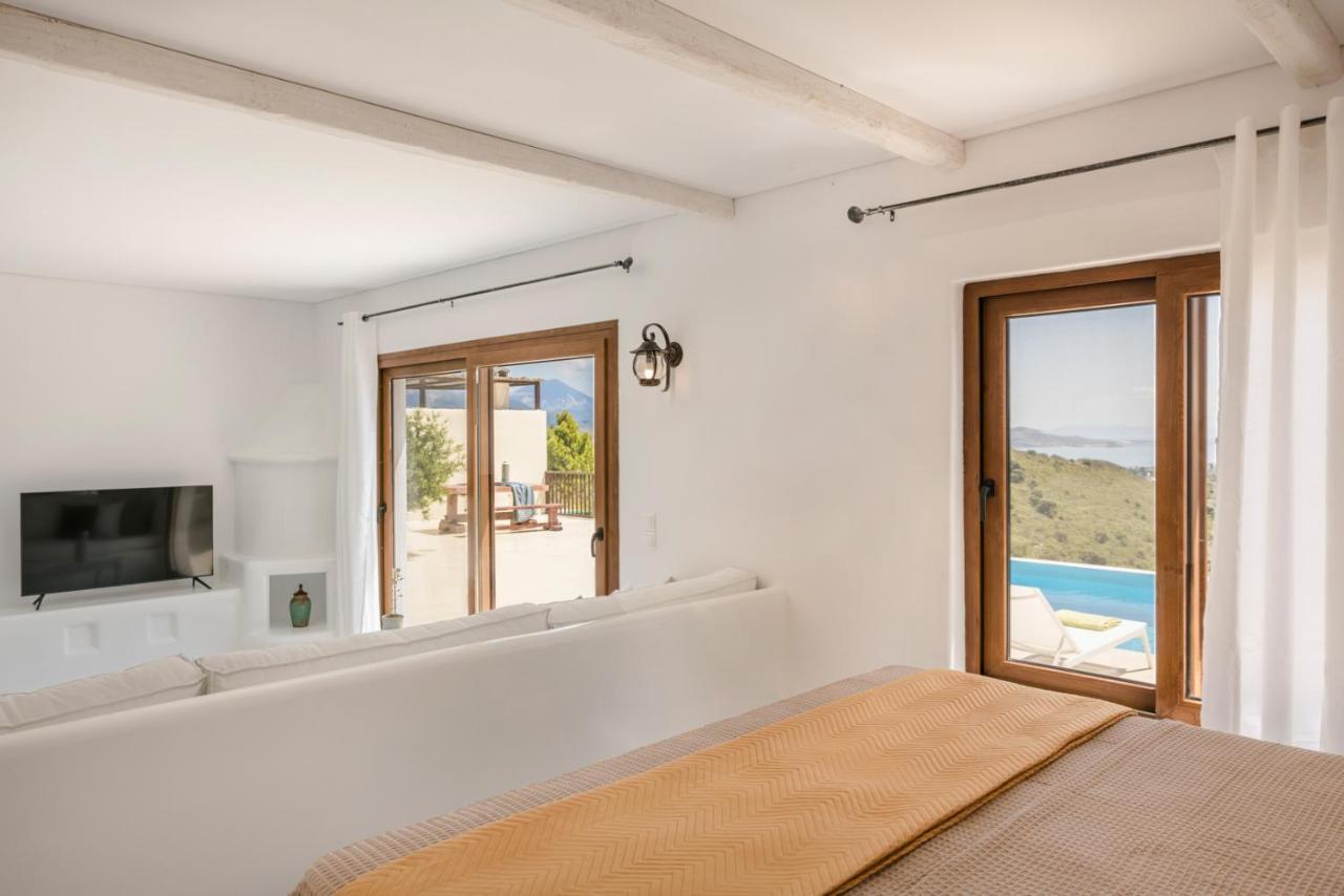 Akrolithos Villas Kouvalata Eksteriør billede